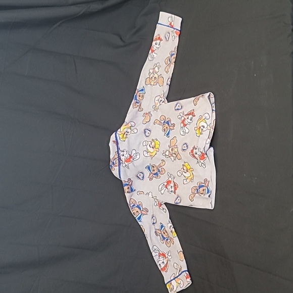 Paw Patrol - 2-Piece Loose-fit Button Down Pajamas Set Size 4T - Picture 6 of 16